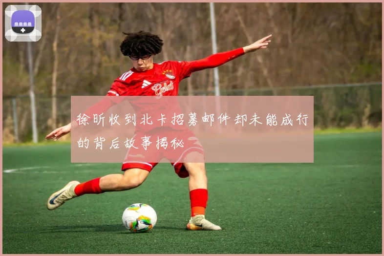 徐昕收到北卡招募邮件却未能成行的背后故事揭秘