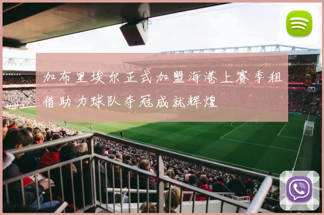 加布里埃尔正式加盟海港上赛季租借助力球队夺冠成就辉煌